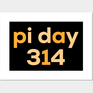 Pi day 314 Posters and Art